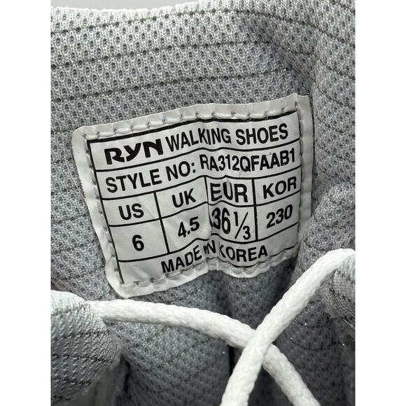 Ryn Walking Science White Pink Womens Shoes Size 6 KOR 230 *New - Picture 9 of 16